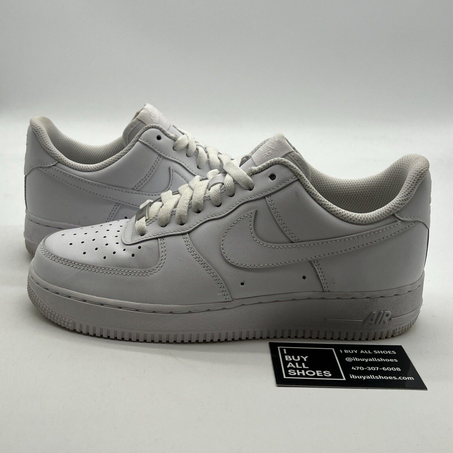 Size 8.5 - Nike Air Force 1 '07 Low Triple White (CW2288-111)