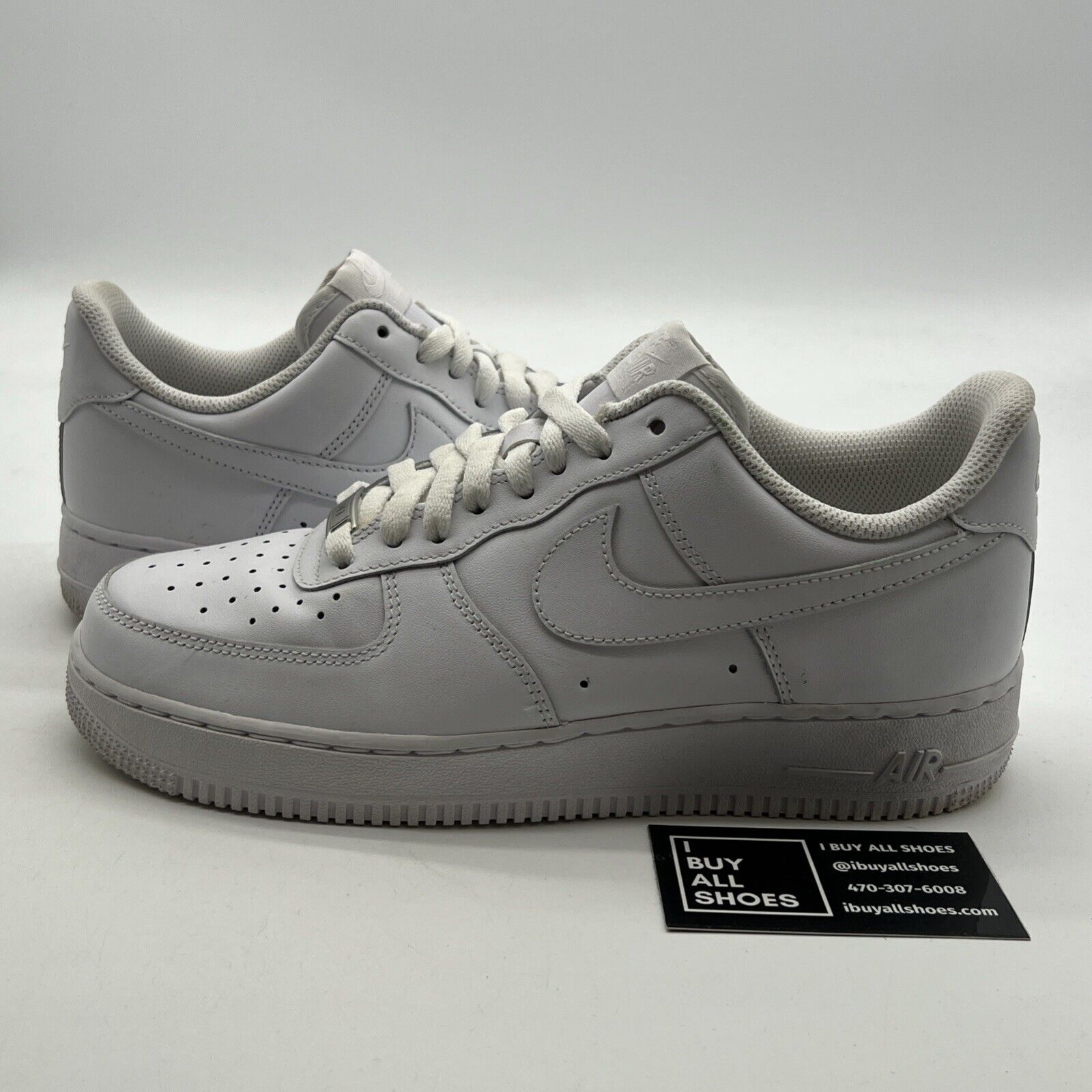 Size 8.5 - Nike Air Force 1 '07 Low Triple White (CW2288-111)