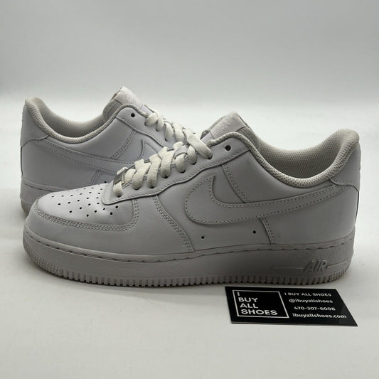 Size 8.5 - Nike Air Force 1 '07 Low Triple White (CW2288-111)