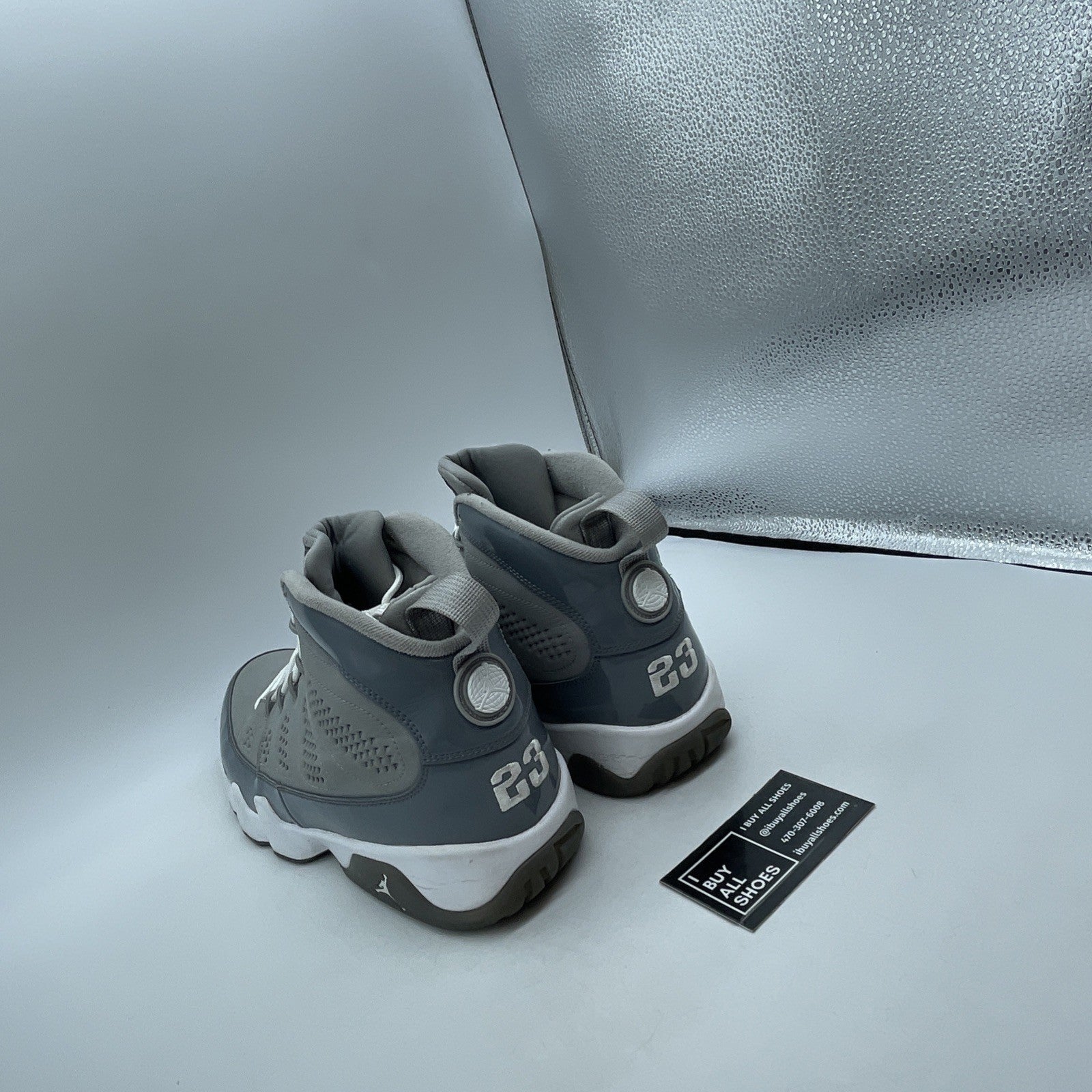 Size 11.5 - Air Jordan 9 Retro 2012 Cool Grey (302370-015)