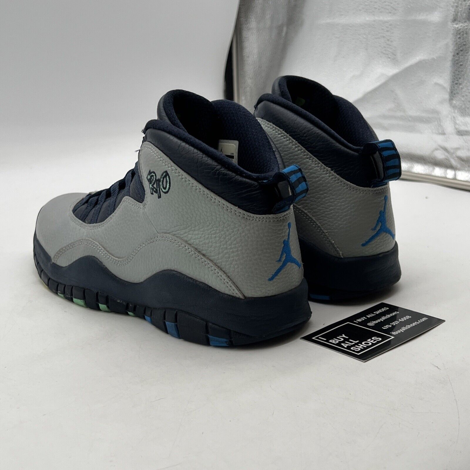 Size 9.5 - Air Jordan 10 Retro Rio (310805-019)