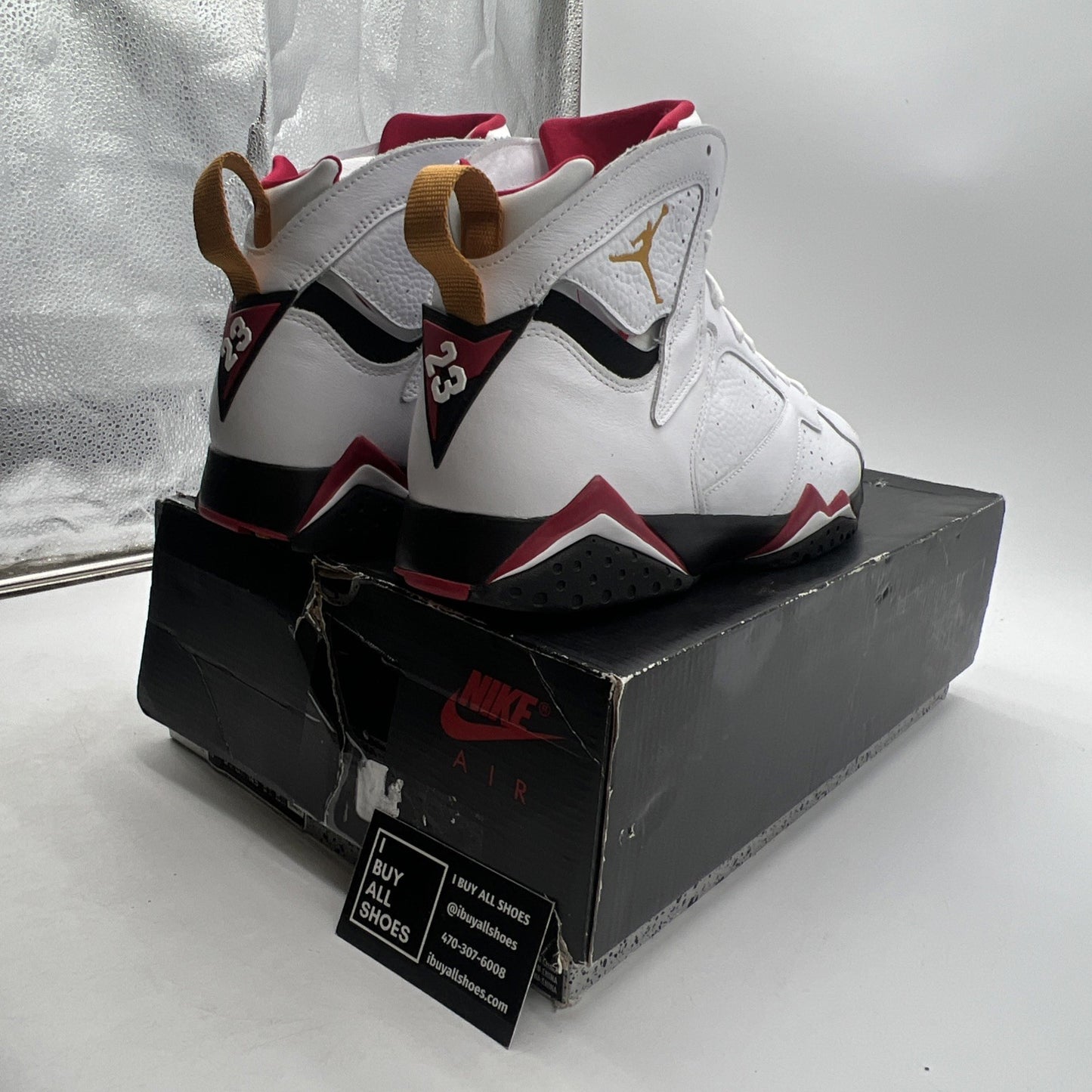 Size 13 - Air Jordan 7 Cardinal 2022 (CU9307-106)