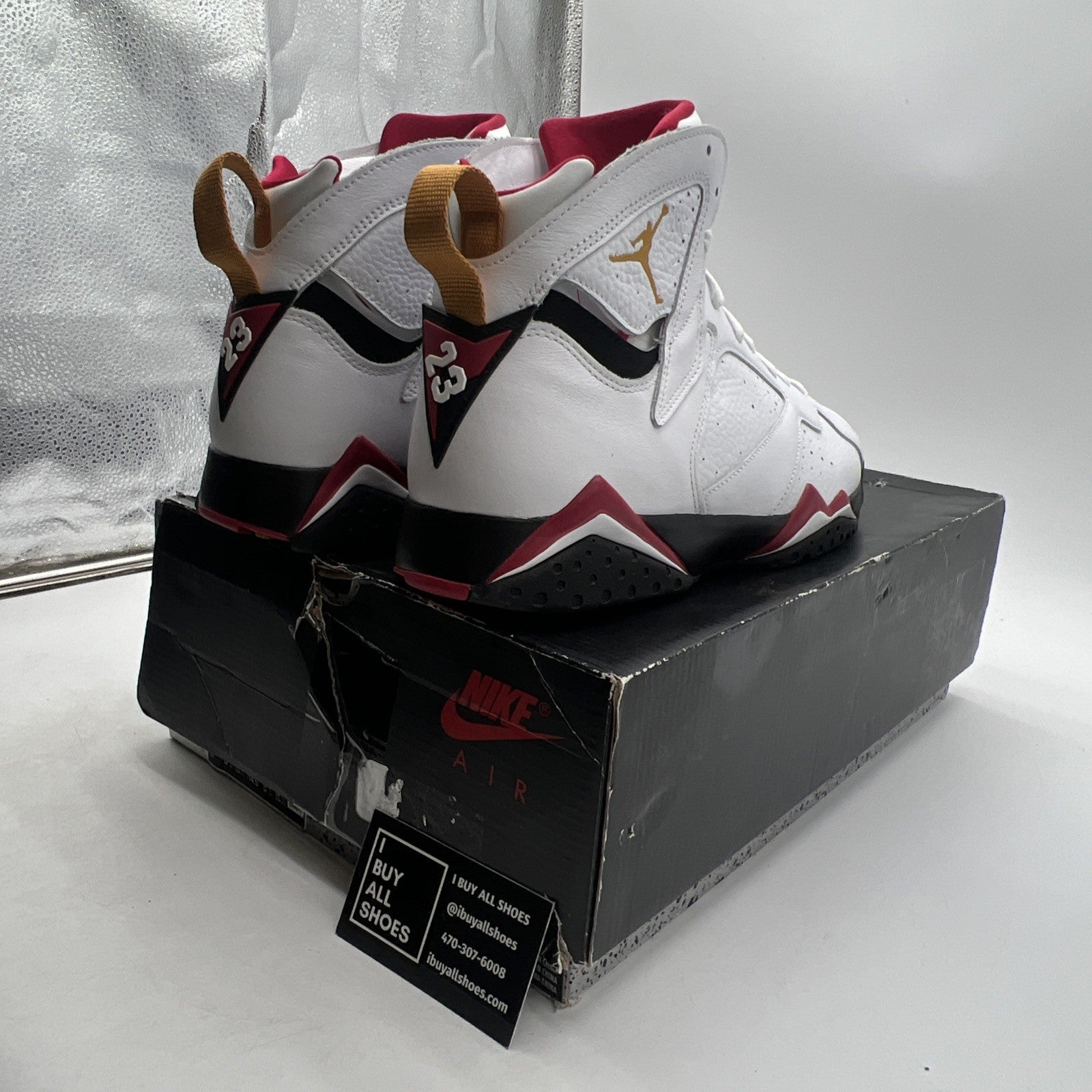 Size 13 - Air Jordan 7 Cardinal 2022 (CU9307-106)