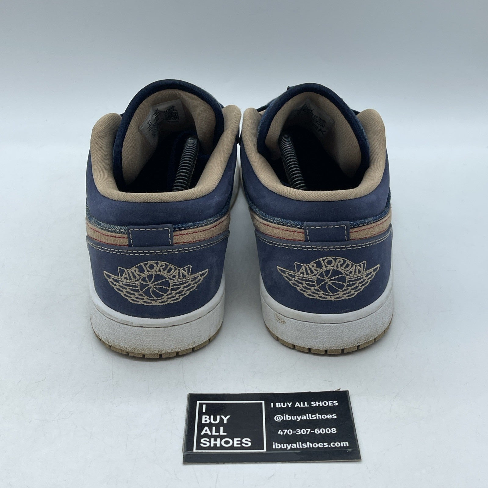 Size 11 - Air Jordan 1 SE Low Denim (DH1259-400)