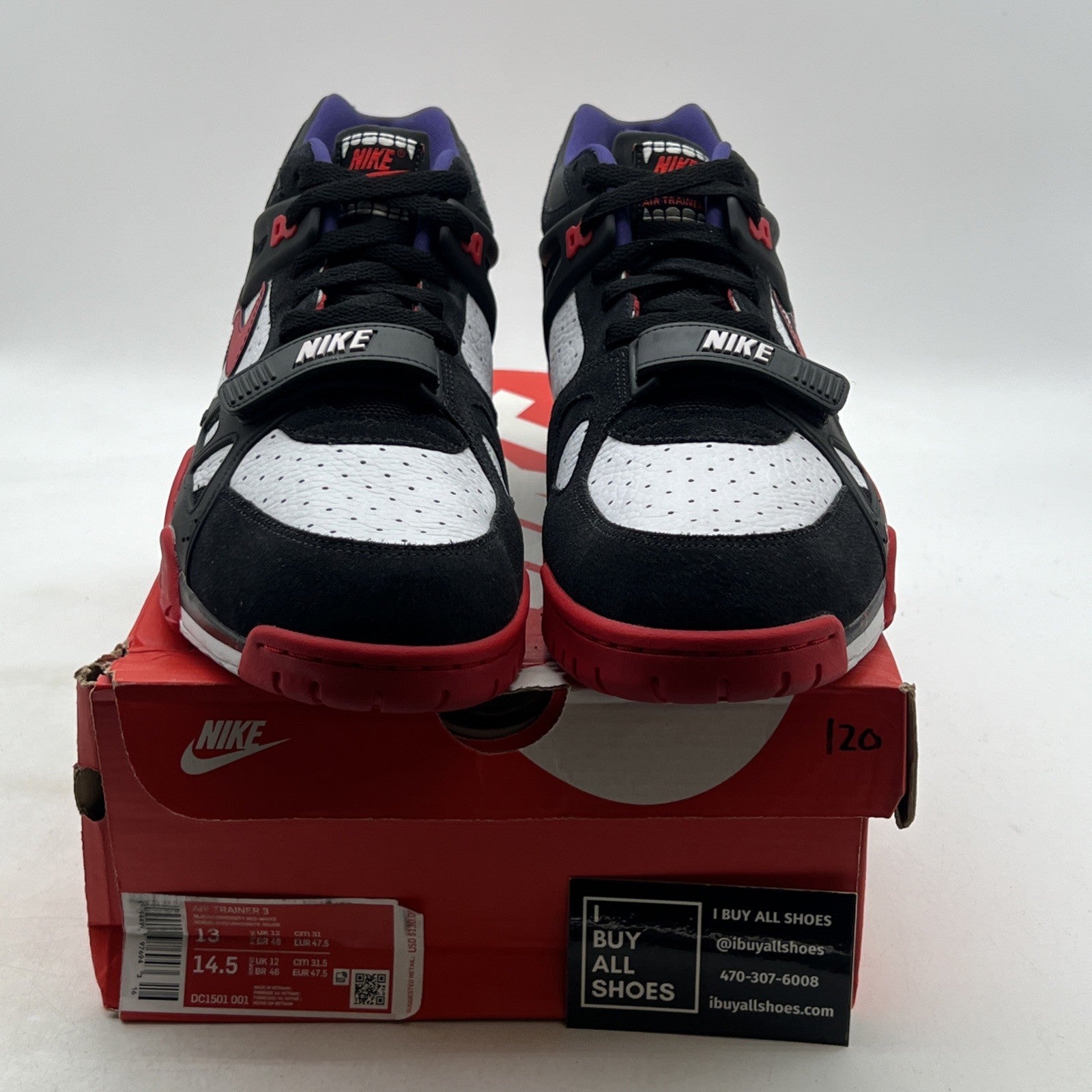 Size 13 - Nike Air Max Trainer 3 Dracula (DC1501-001)