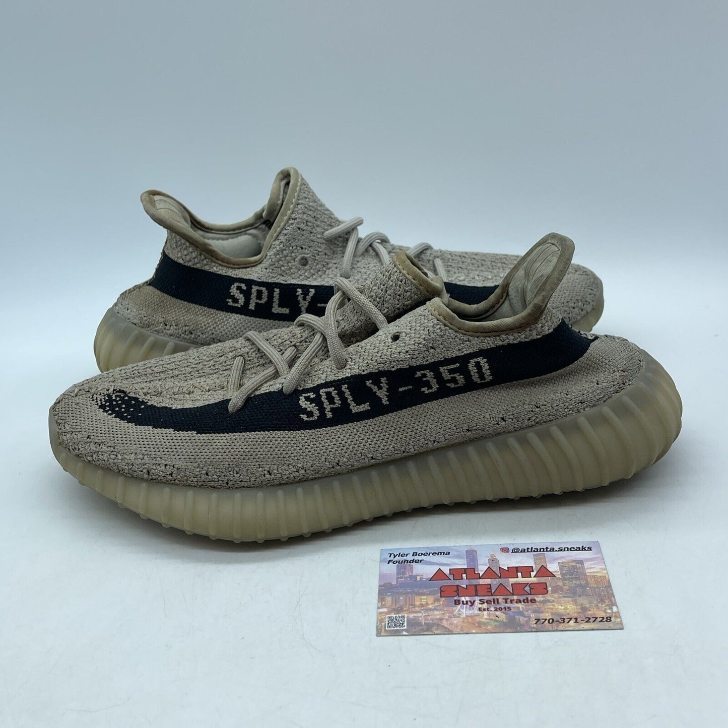 Size 8 - adidas Yeezy Boost 350 V2 Low Slate Grey Black Suede (HP7870)