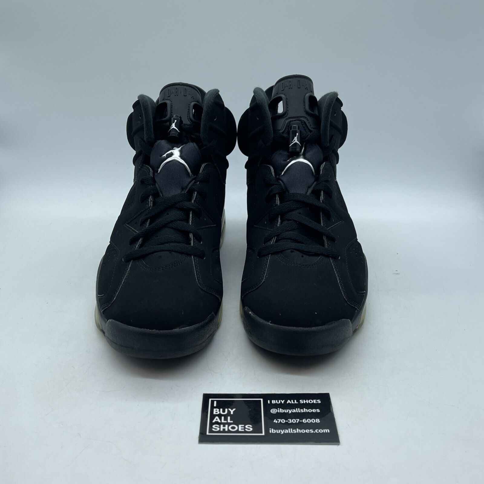 Size 10.5 - Jordan 6 Retro Mid Chrome Black Silver Suede (DX2836-001)