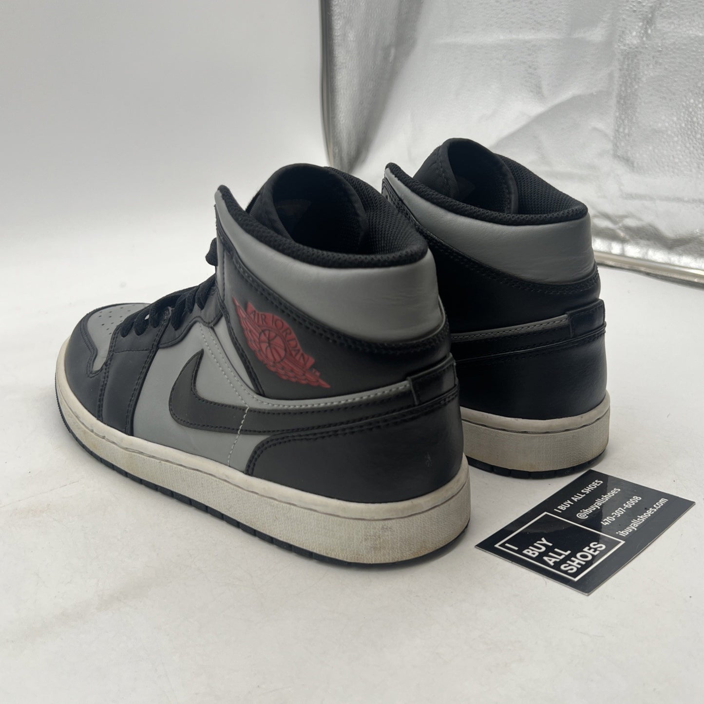 Size 9 - Air Jordan 1 Mid Shadow (554724-096)
