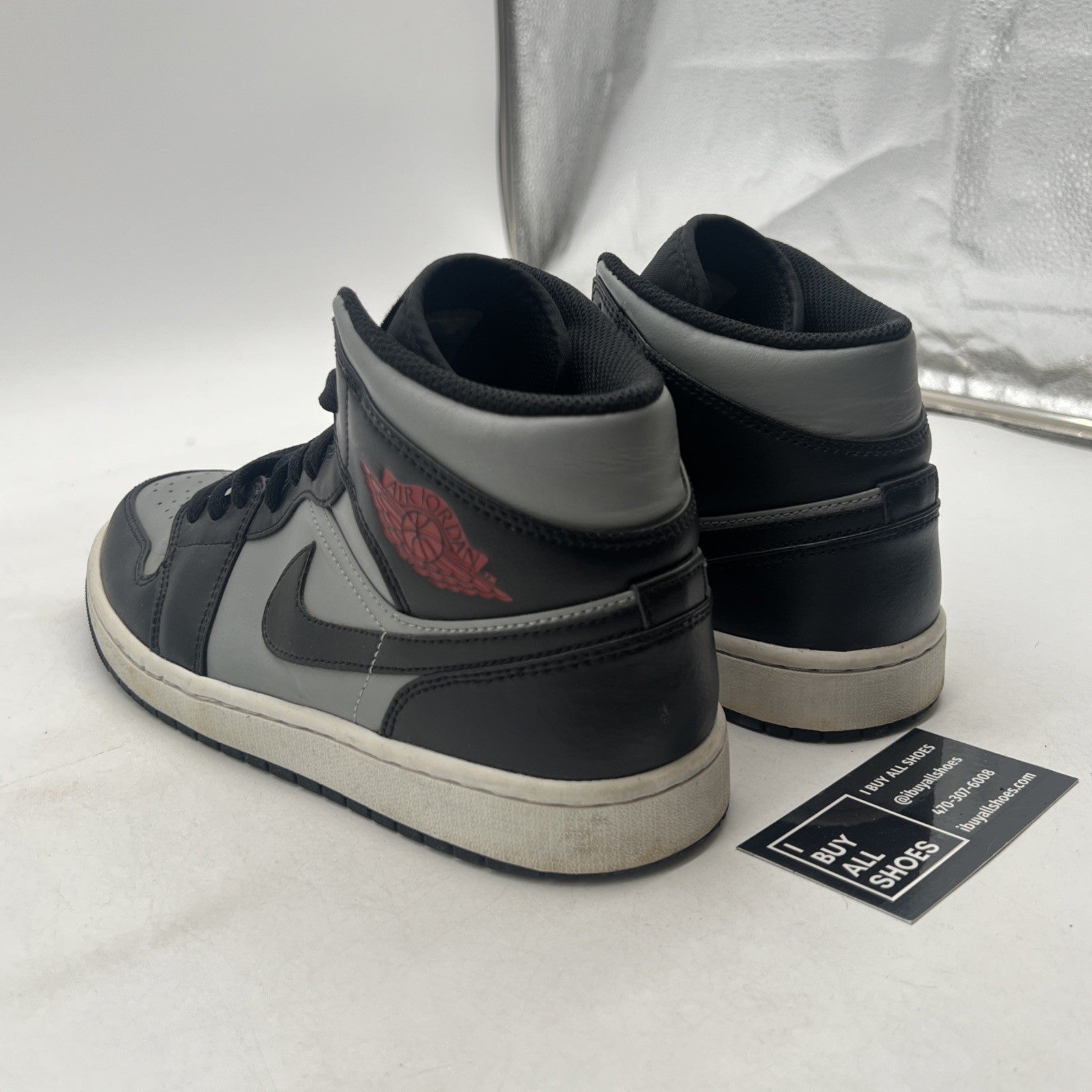 Size 9 - Air Jordan 1 Mid Shadow (554724-096)