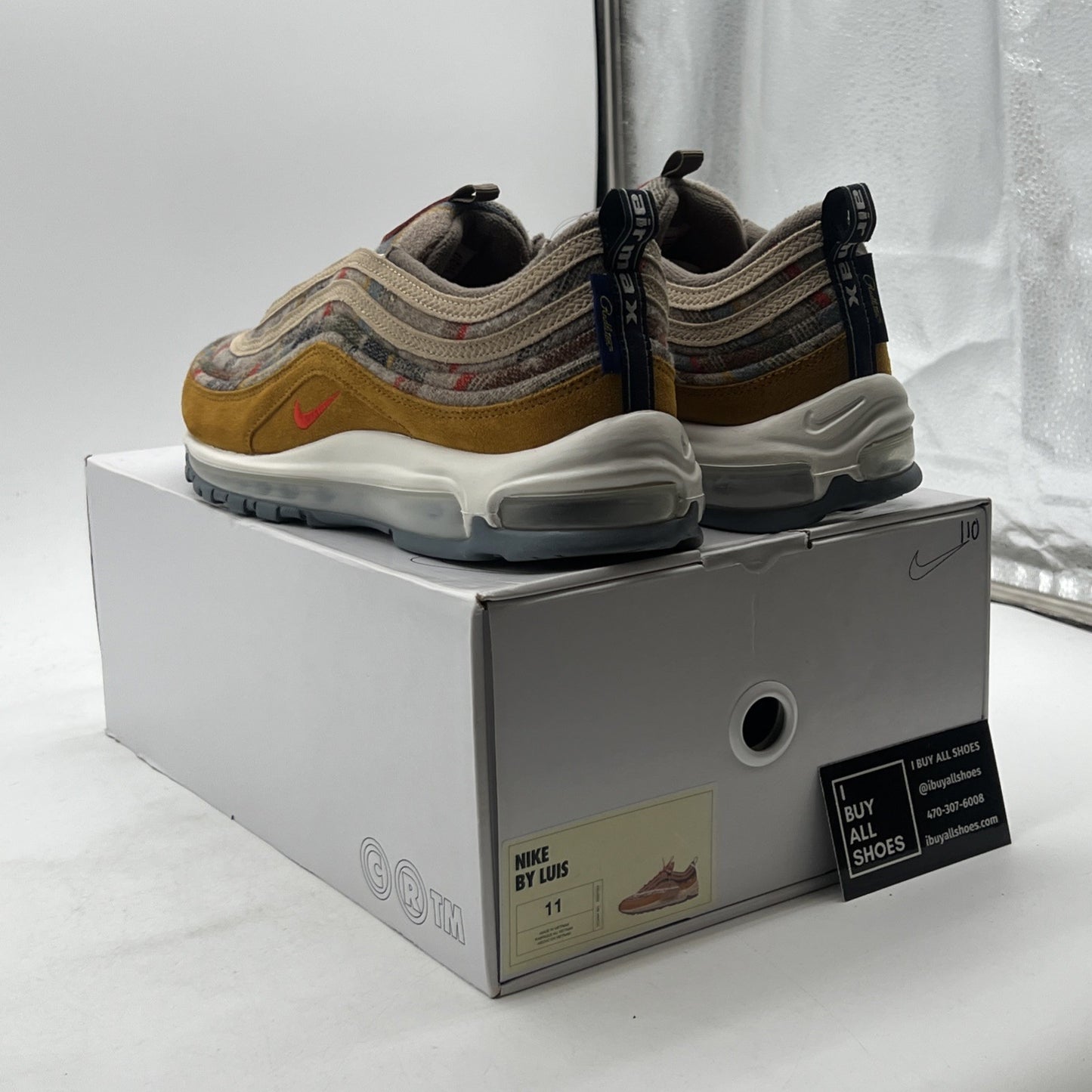 Size 11 - Nike x Pendleton Air Max 97 NBY ID (DC3494-991)