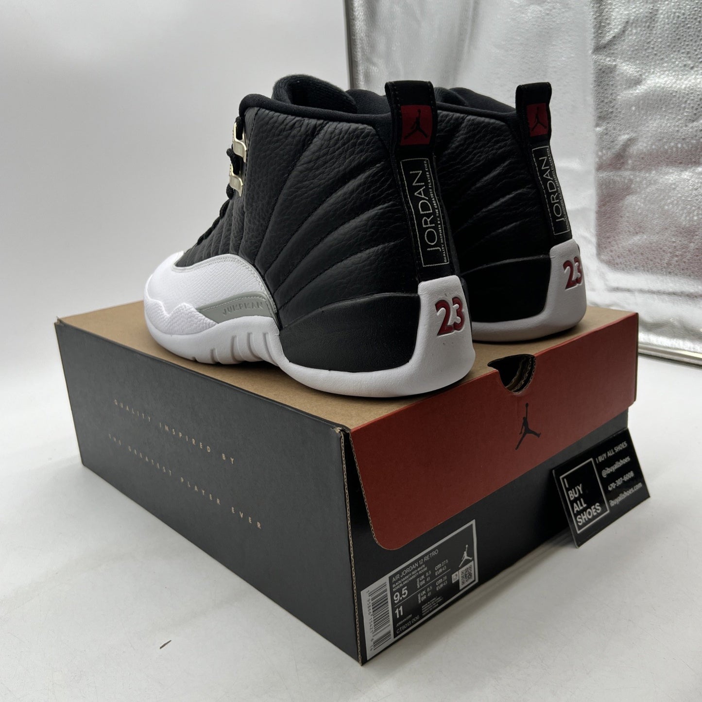 Size 9.5 - Air Jordan 12 Retro Mid Playoff (CT8013-006)