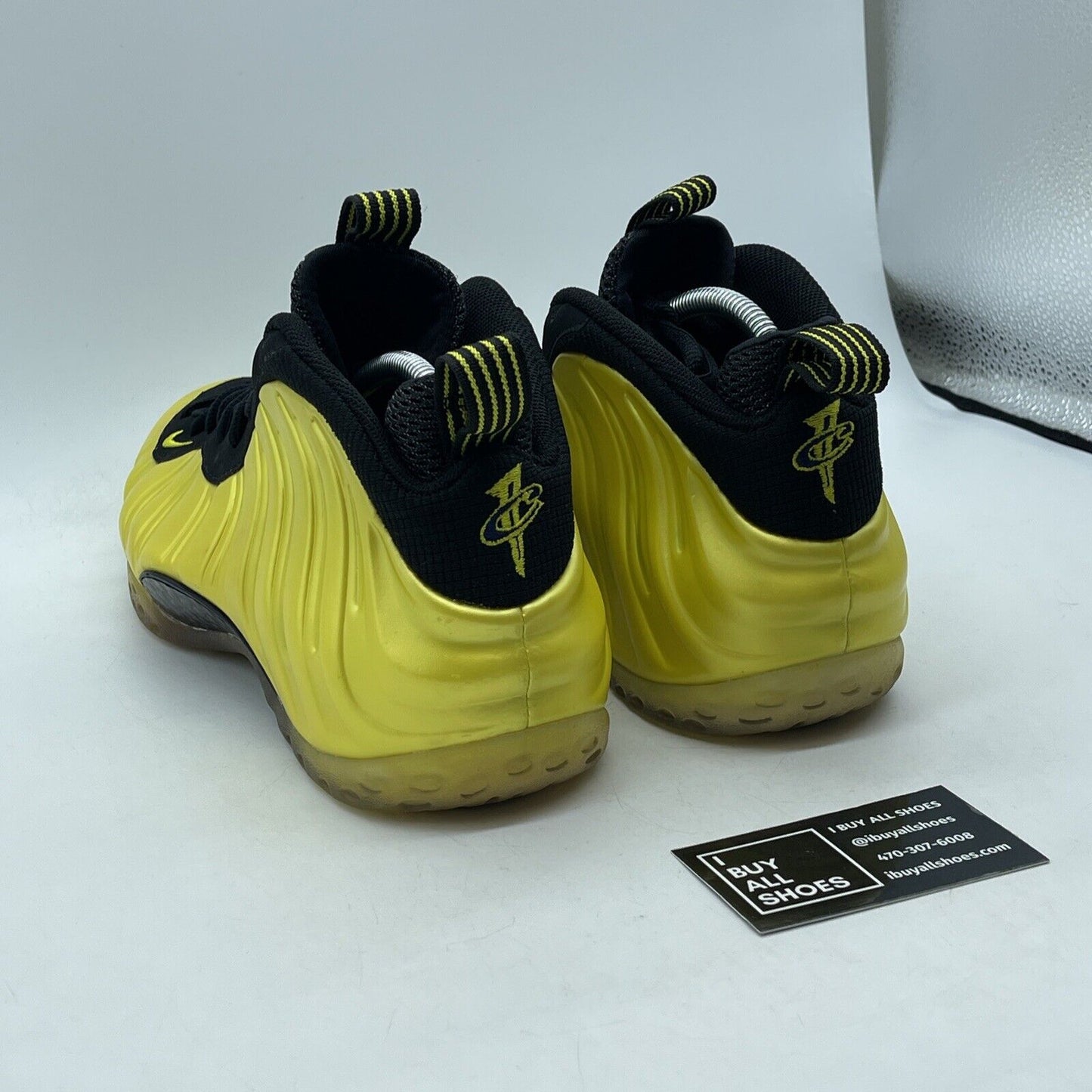 Size 10 - Nike Air Foamposite One Electrolime Yellow Black Suede (314996-330)