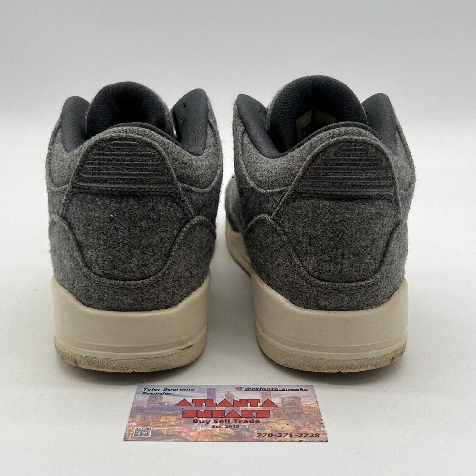 Size 8 - Air Jordan 3 Retro Wool (854263-004)