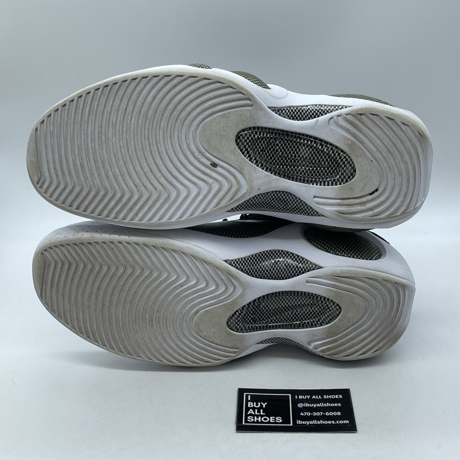 Size 12 - Nike Air Zoom Flight 95 Premium 2008 Black White Suede (317810-011)