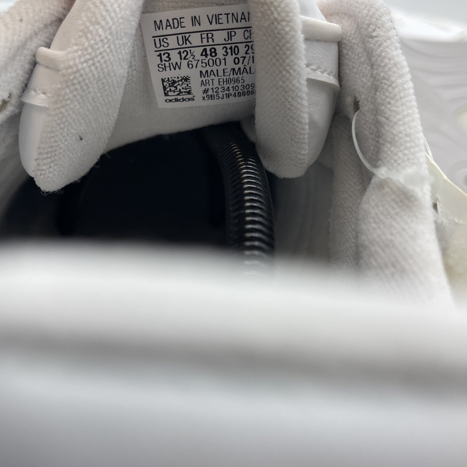 Size 13 - Adidas Tresc Run White Reflective (EH0965)