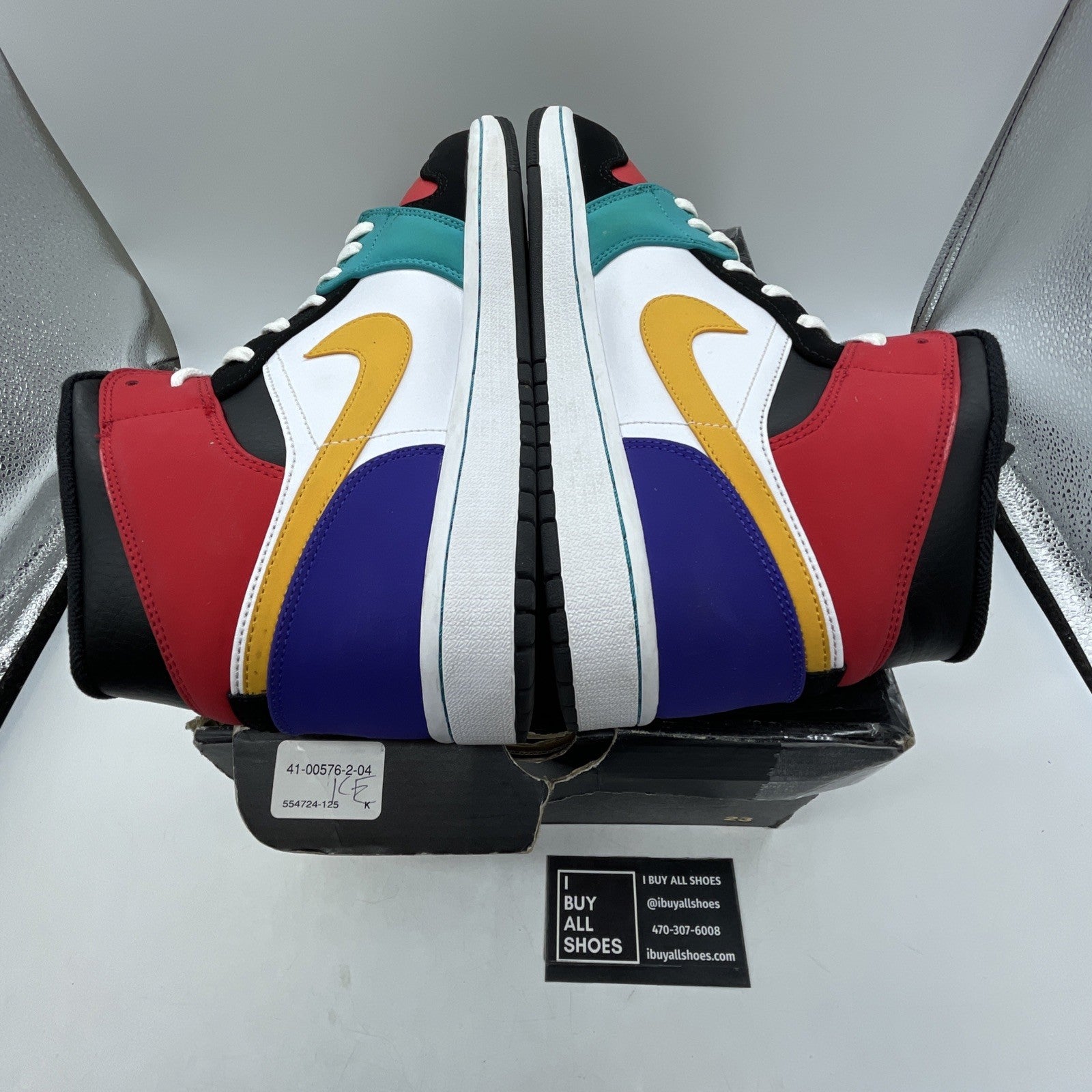 Size 11 - Air Jordan 1 Mid Multi-Color (554724-125)