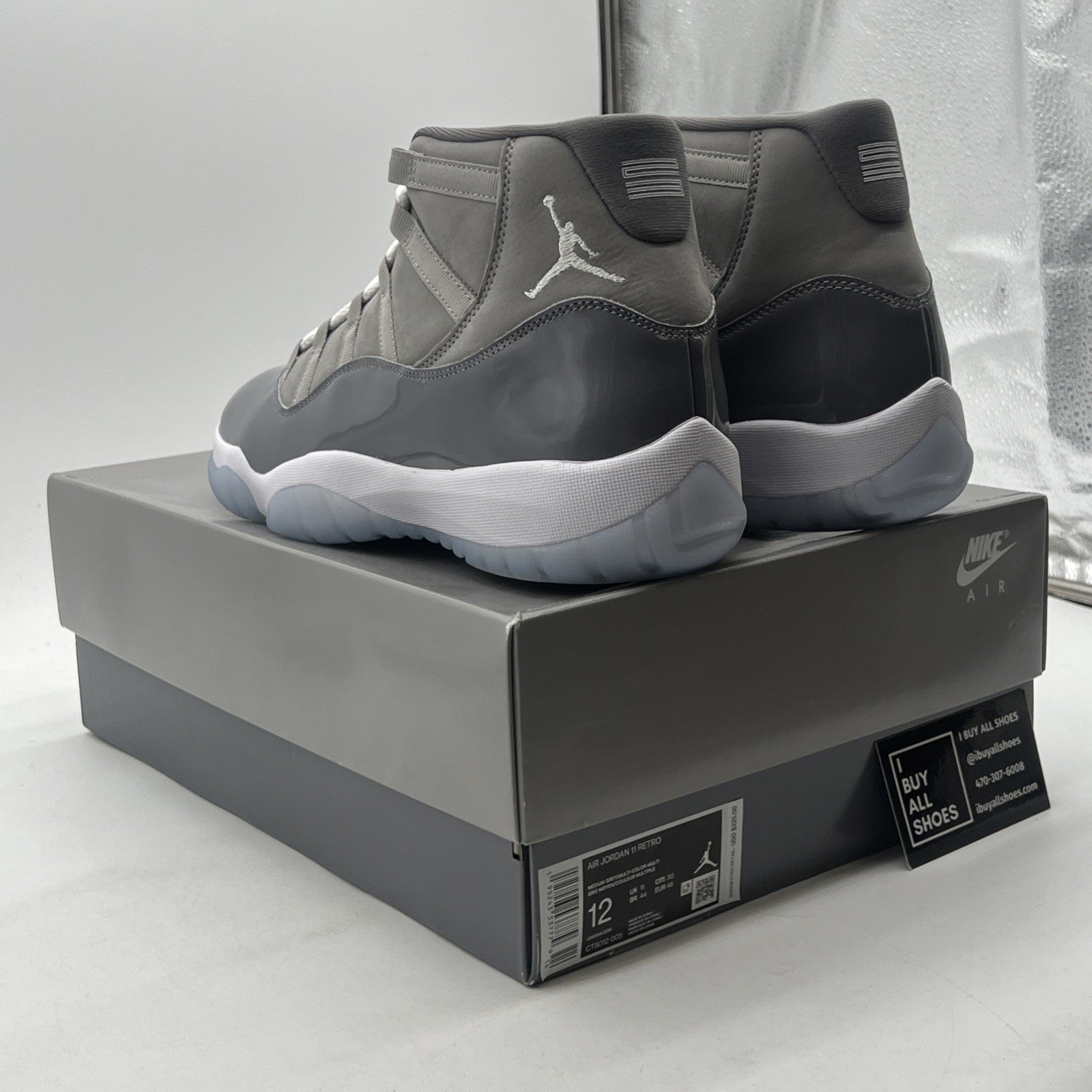 Size 12 - Air Jordan 11 Retro High Cool Grey (CT8012-005)