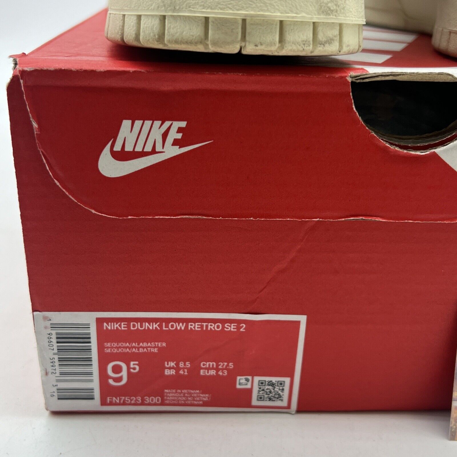 Size 9.5 - Nike Dunk SE Low Gone Fishing - Rainbow Trout (FN7523-400)