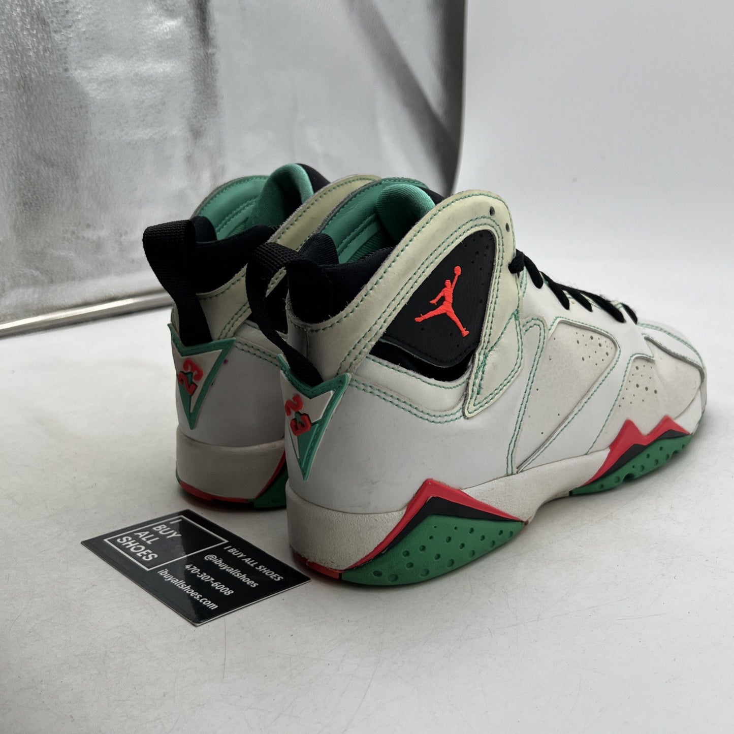 Size 7Y - Nike Air Jordan 7 Retro Verde (705417-138)