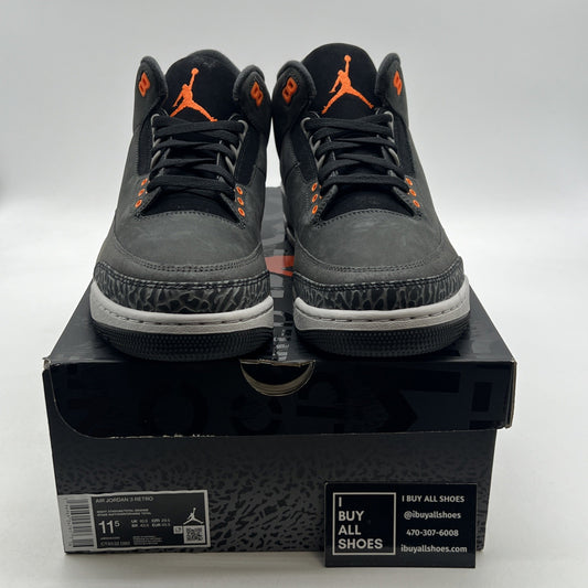 Size 11.5 - Air Jordan 3 Retro 2023 Mid Fear (CT8532-080)