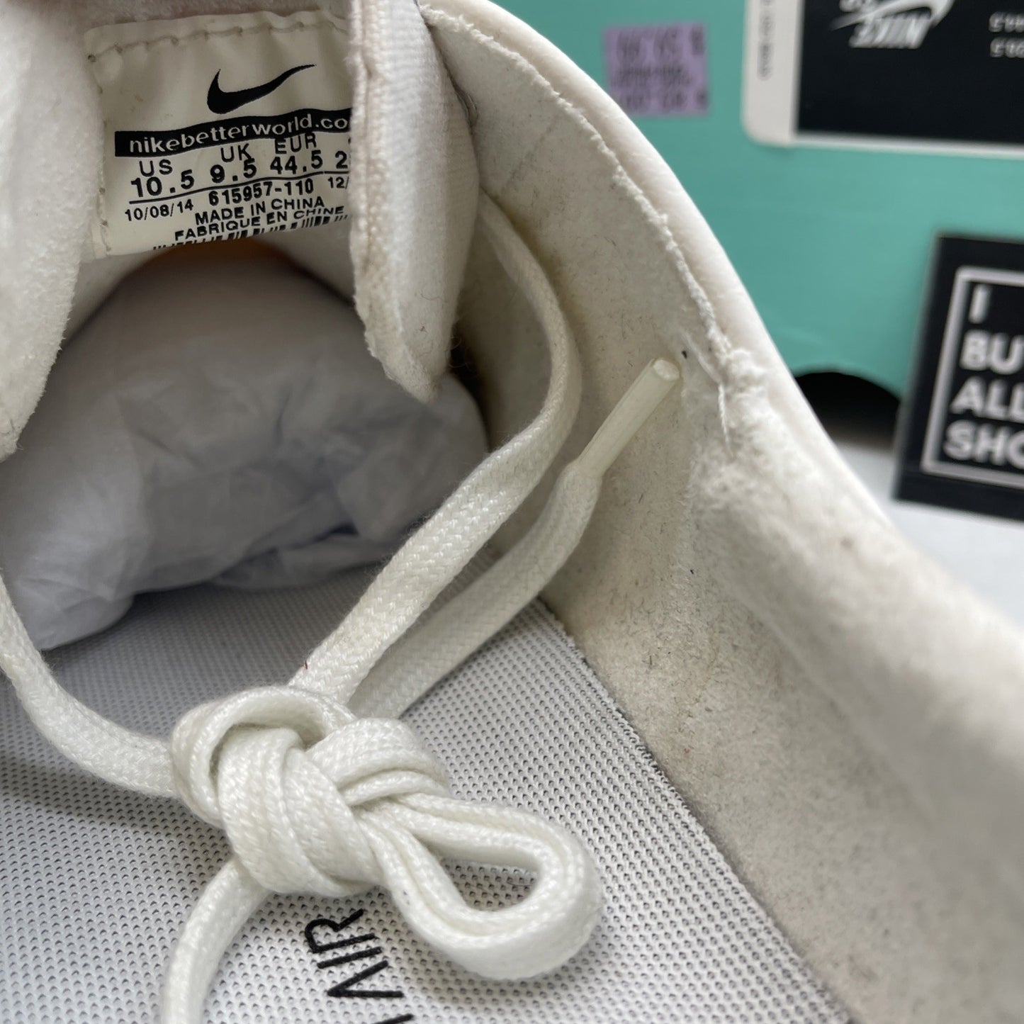 Size 10.5 - Nike Zoom Stefan Janoksi Cnvs White (615957-110)