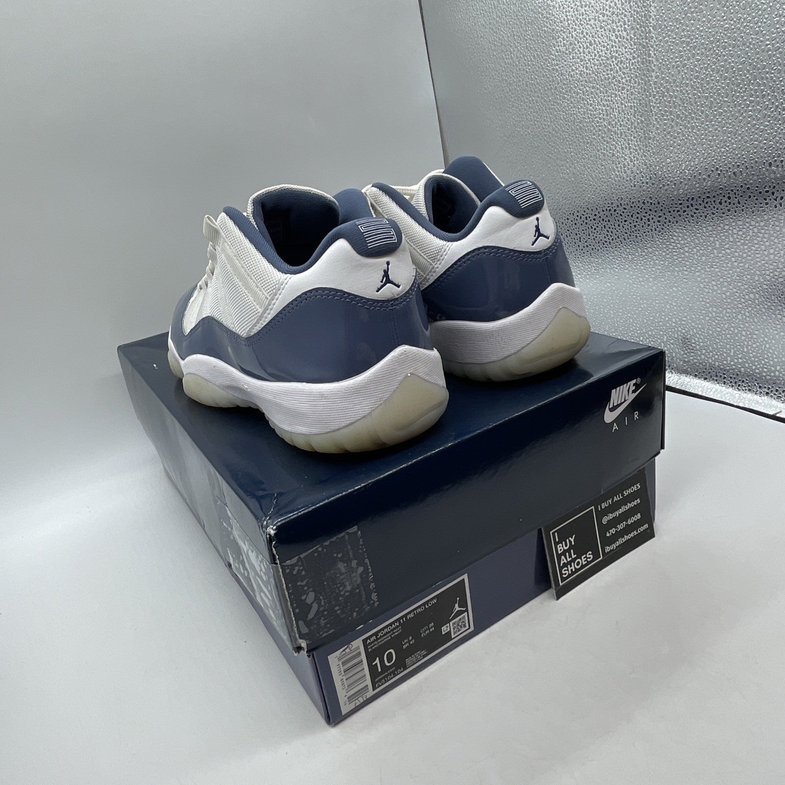 Size 10 - Air Jordan 11 Retro Low Diffused Blue (FV5104-104)