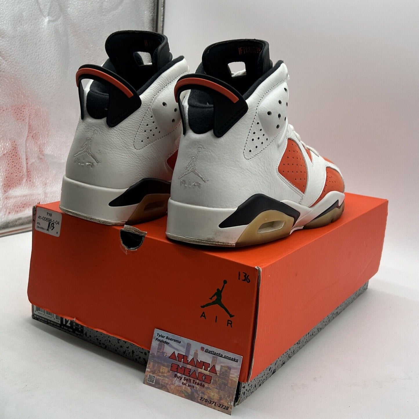 Size 12 - Air Jordan 6 Retro Gatorade (384664-145)
