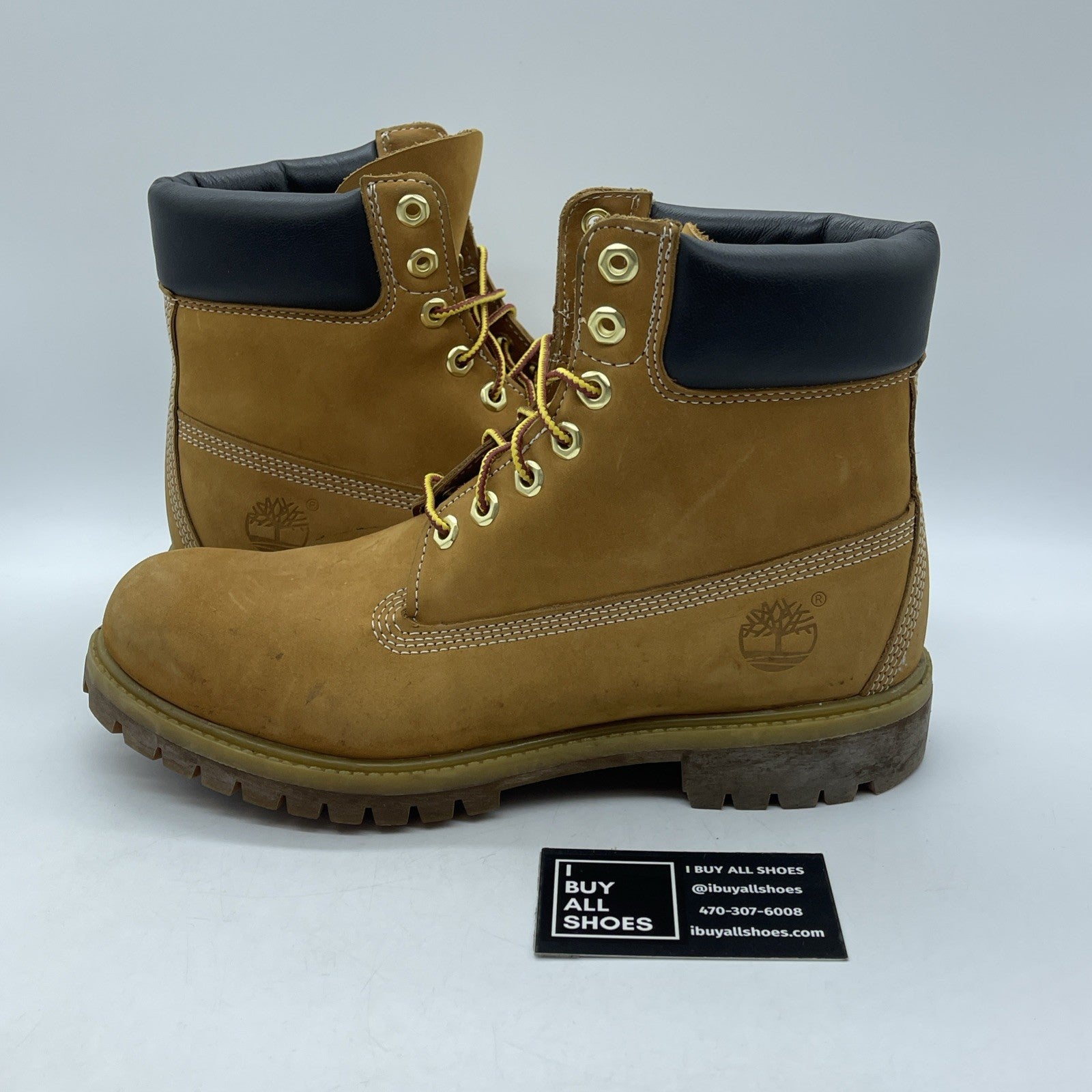Size 9 - Timberland Icon 6" Premium Boot (Wide Width) Suede (315371-125)
