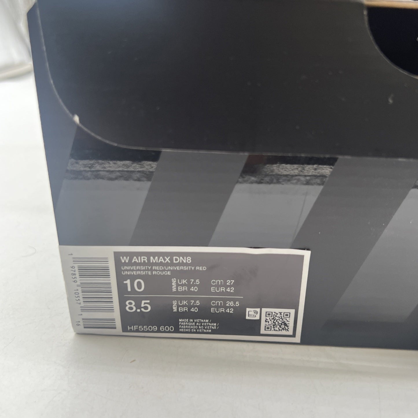 Size 10 - Nike Air Max DN8 University Red W (HF5508-600)