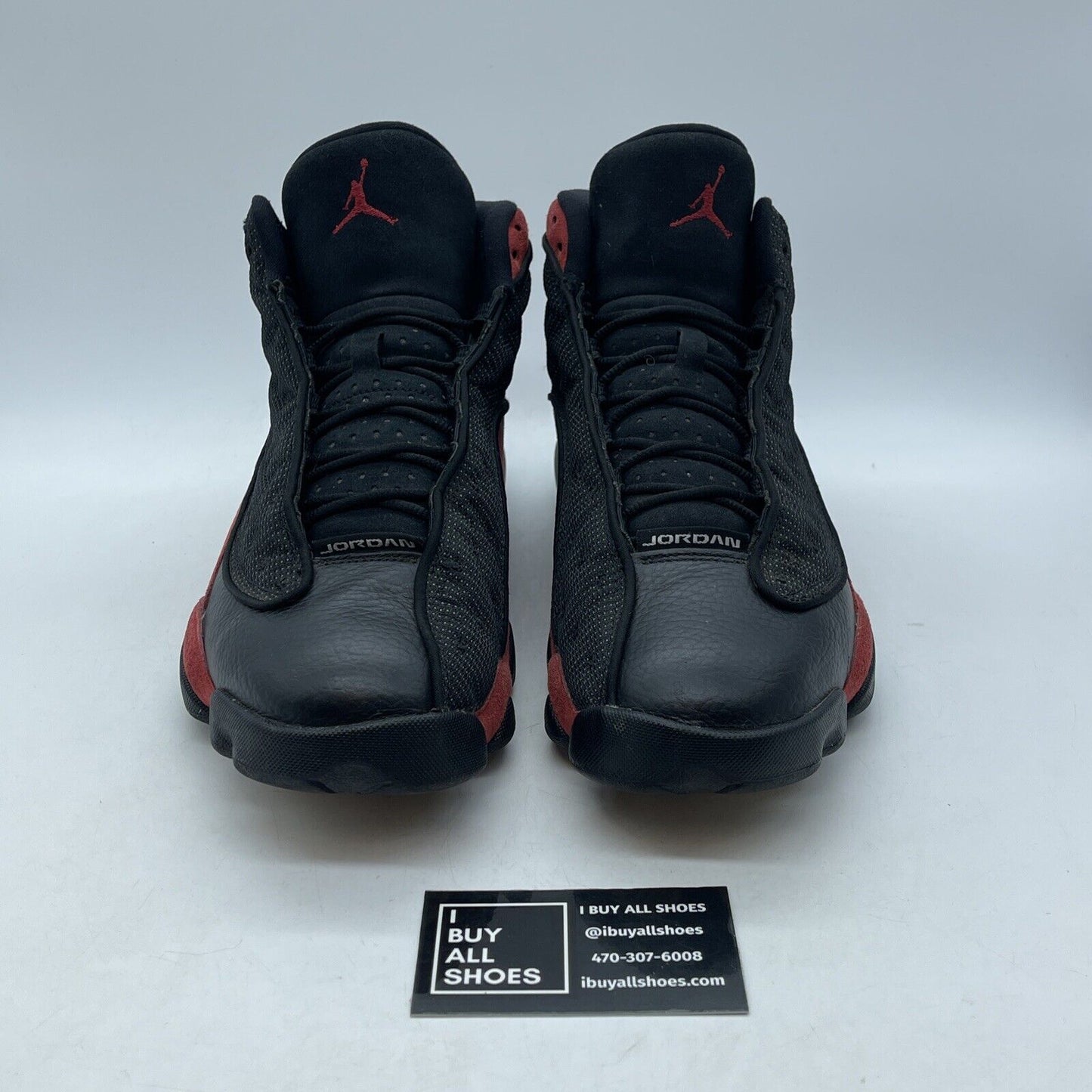 Size 10.5 - Jordan 13 Retro Bred Black Red Suede (414571-004)
