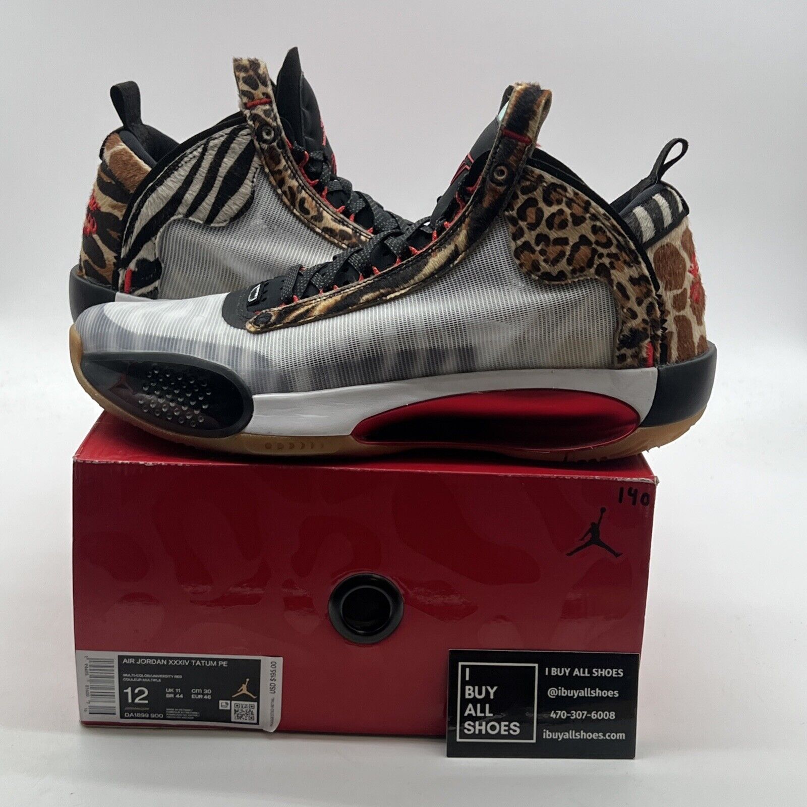 Size 12 - Jayson Tatum x Air Jordan 34 Welcome To The Zoo (DA1899-600)