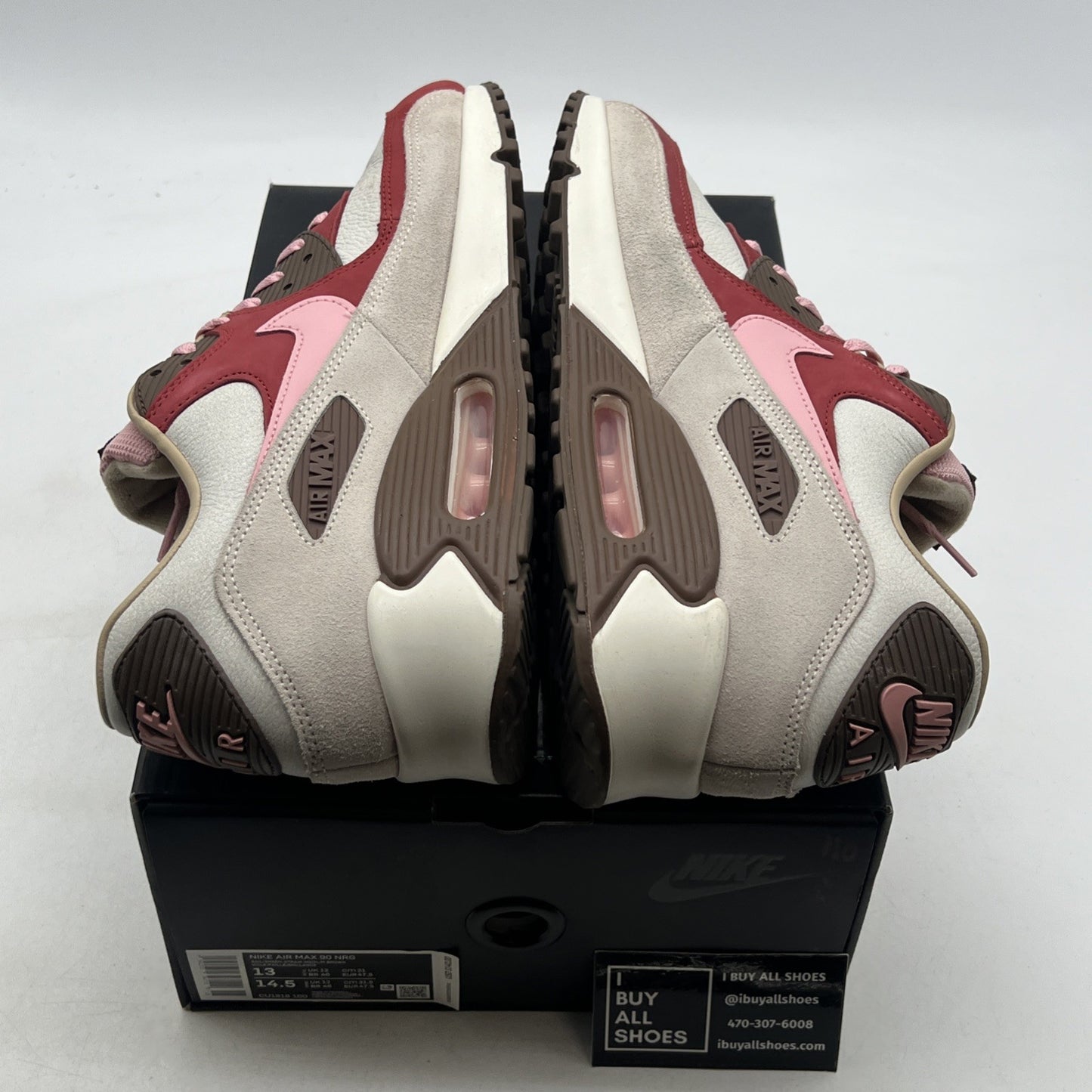 Size 13 - Nike DQM x Air Max 90 2021 Bacon (CU1816-100)