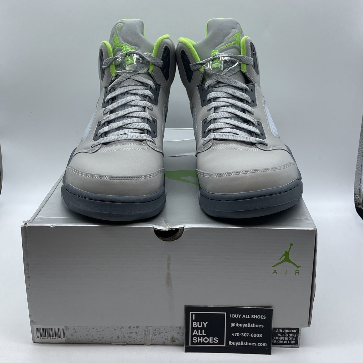 Size 13 - Air Jordan 5 Retro Green Bean (DM9014-003)
