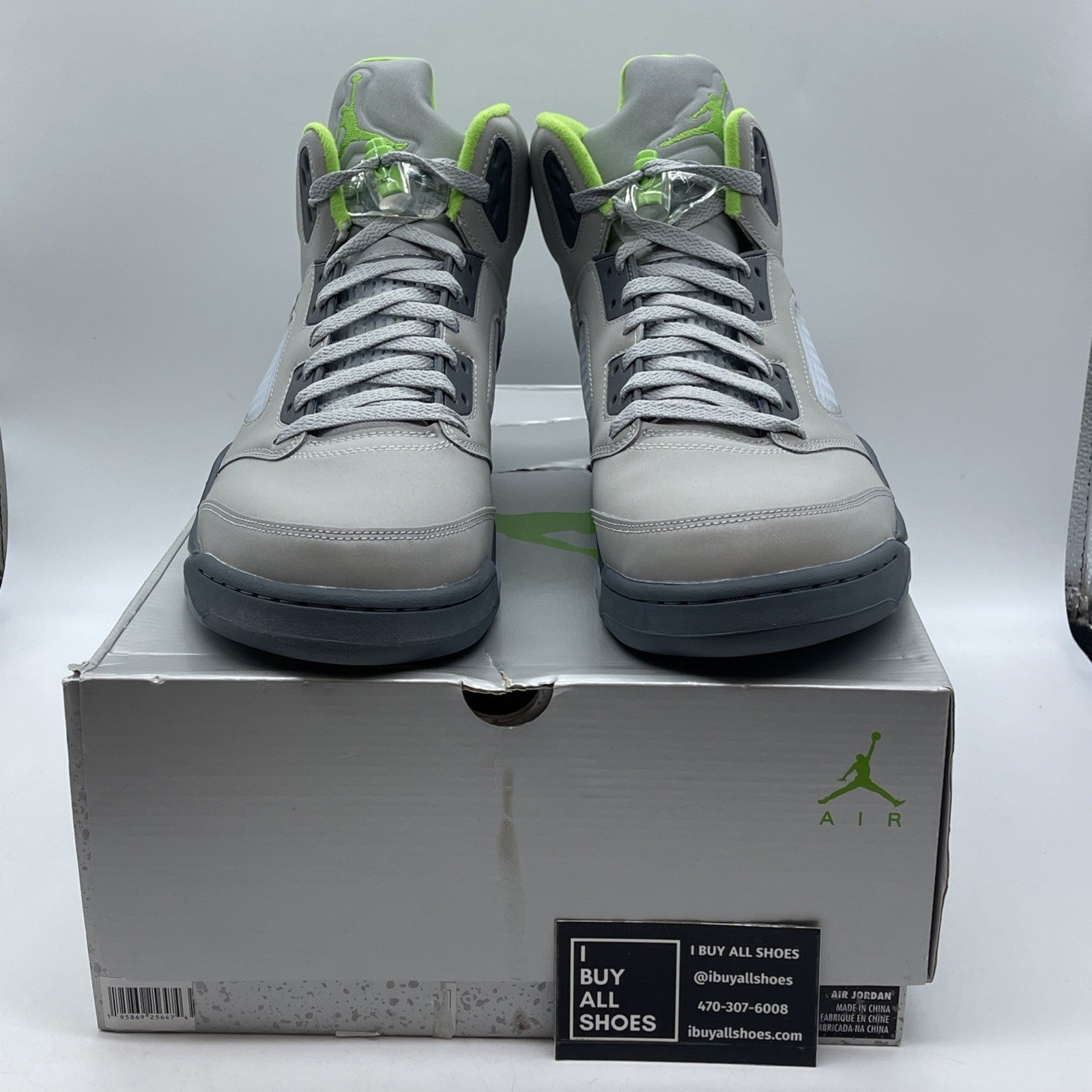 Size 13 - Air Jordan 5 Retro Green Bean (DM9014-003)