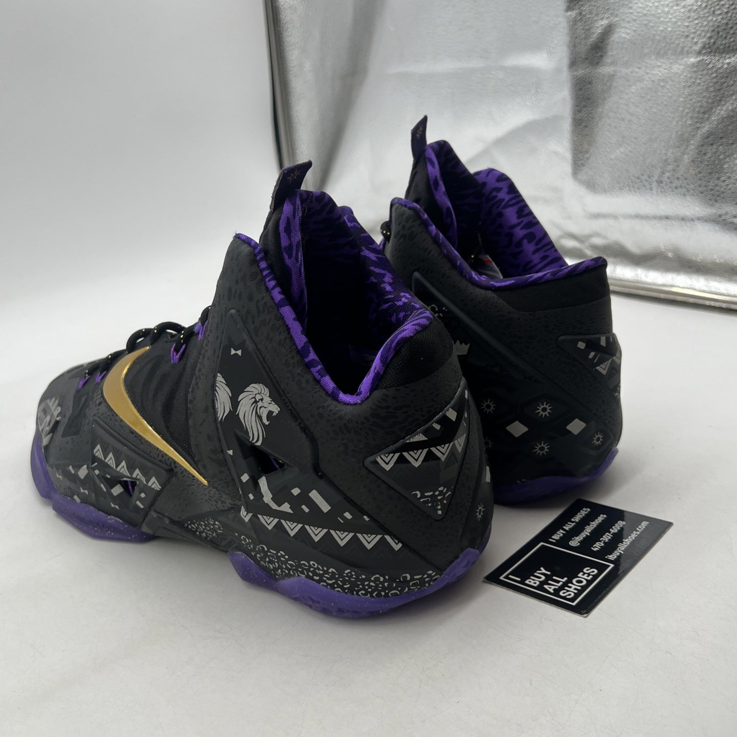 Size 14 - Nike LeBron 11 BHM - (646702-001)