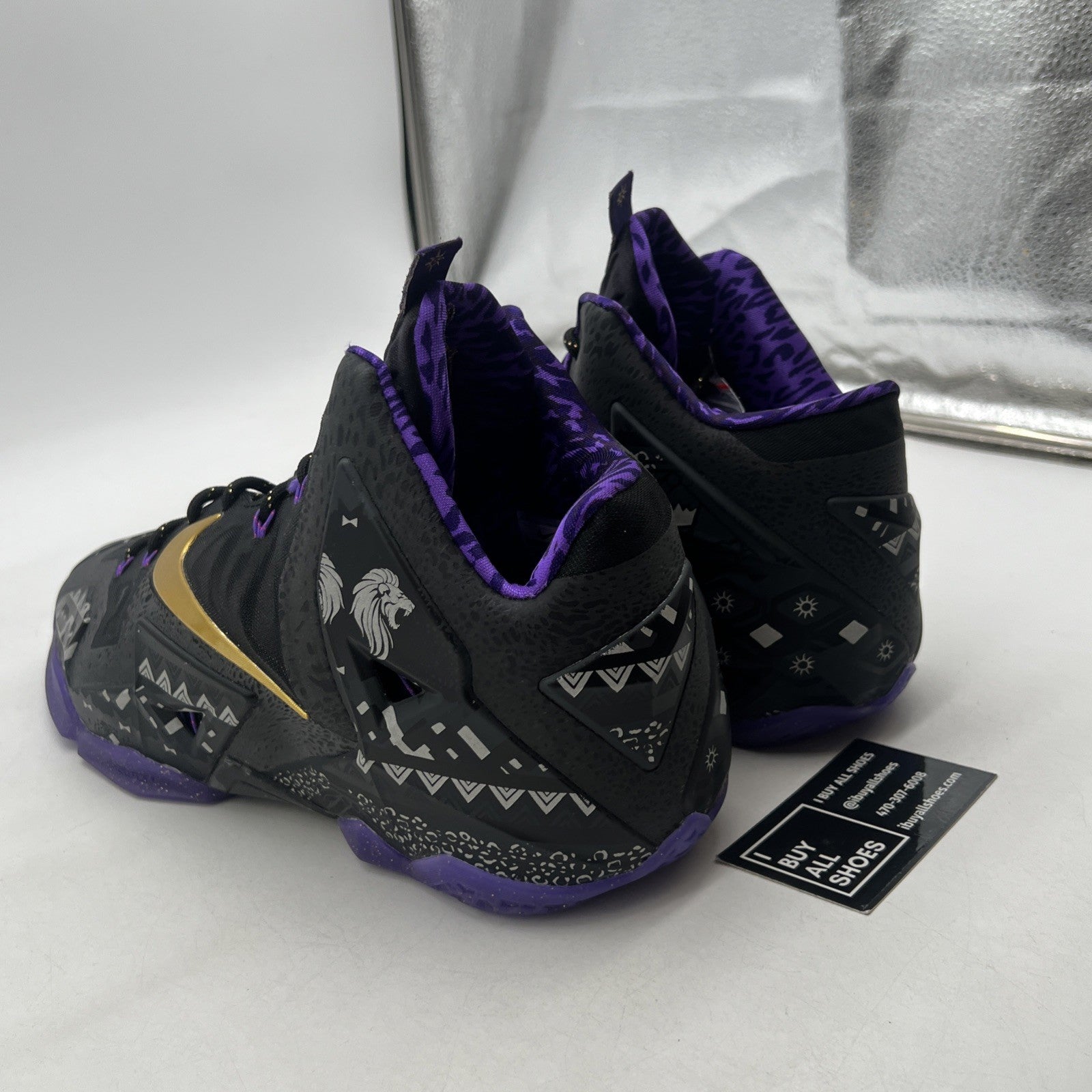 Size 14 - Nike LeBron 11 BHM - (646702-001)