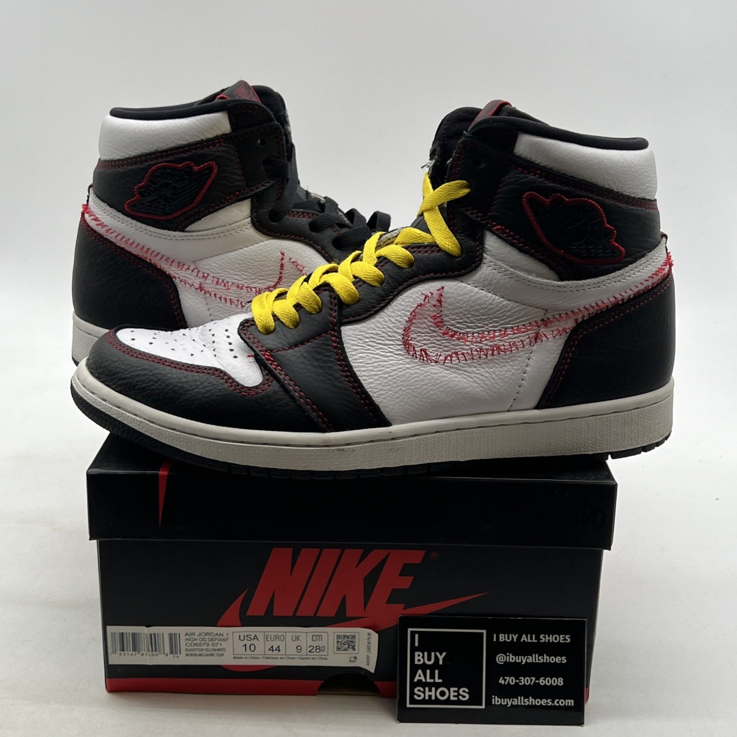 Size 10 - Air Jordan 1 Retro OG High Defiant (CD6579-071)