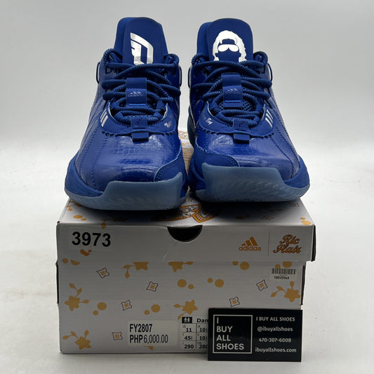 Size 11 - adidas Ric Flair x Dame 7 Royal Blue (FY2807)