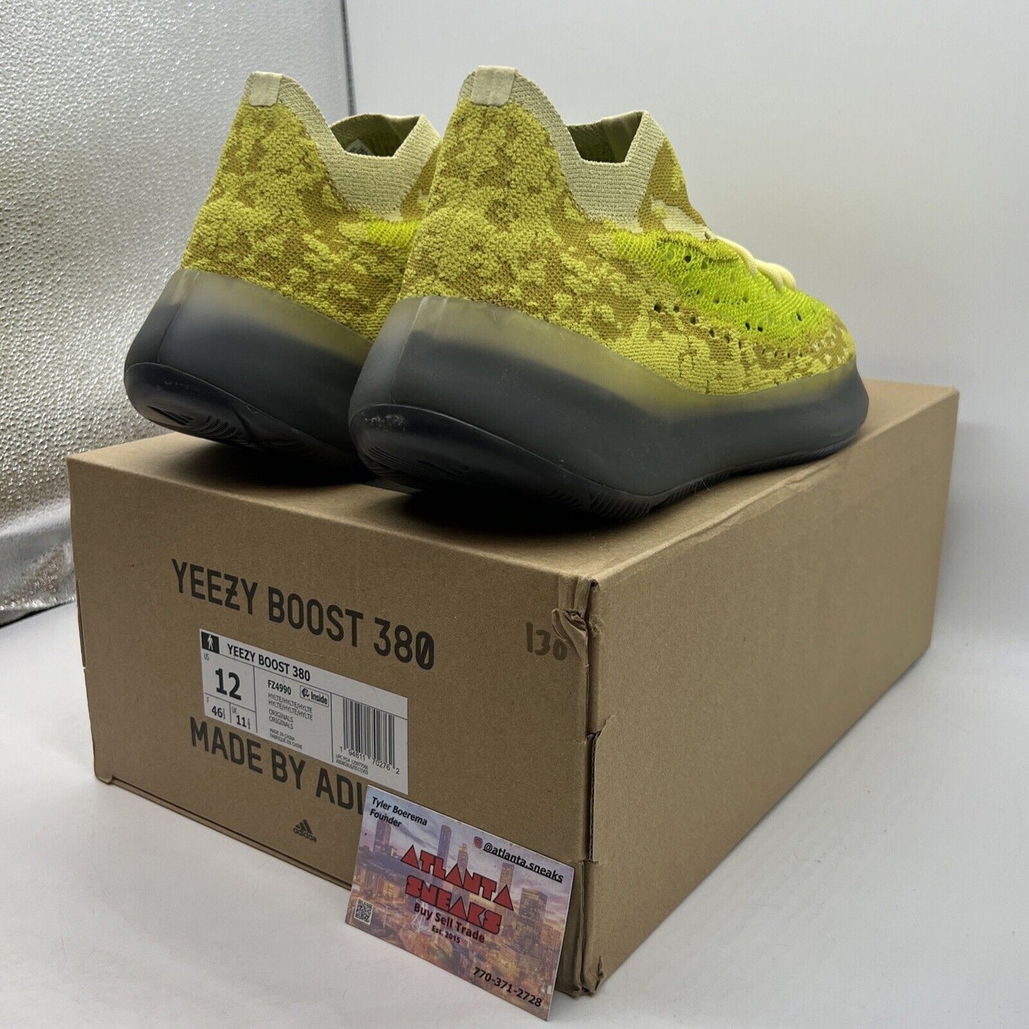 Size 12 - adidas Yeezy Boost 380 Hylte (FZ4990)