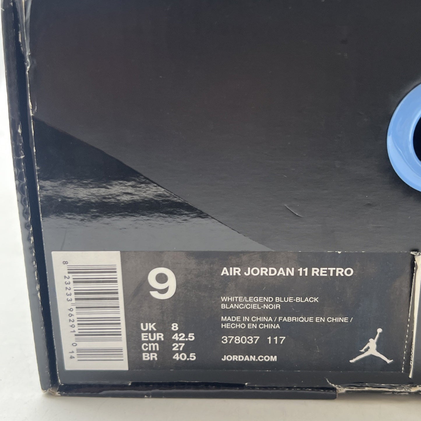 Size 9 - Air Jordan 11 Retro High Legend Blue (378037-117)