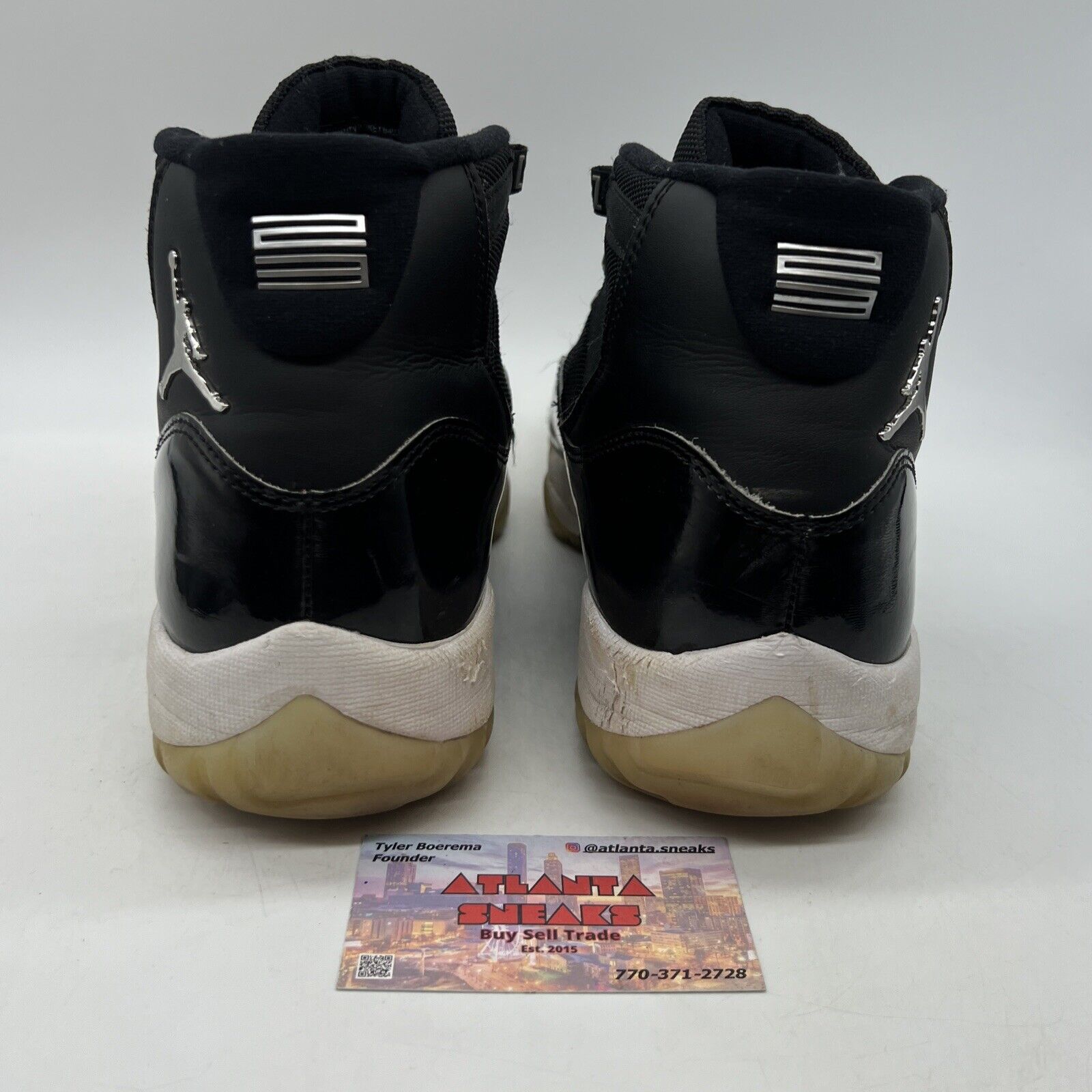 Size 11.5 - Jordan 11 Retro High Jubilee / 25th Anniversary Silver (CT8012-011)