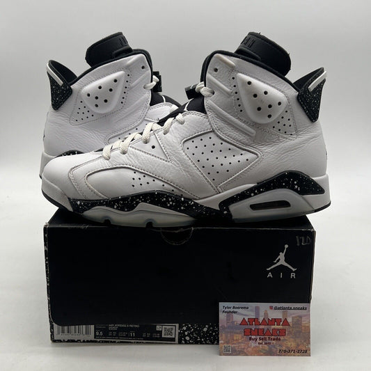 Size 9.5 - Air Jordan 6 Retro Reverse Oreo (CT8529-112)