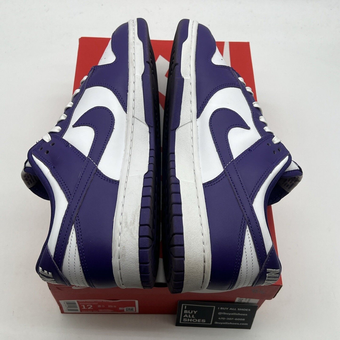 Size 12 - Nike Dunk Low Retro Court Purple 2022 (DD1391-104)
