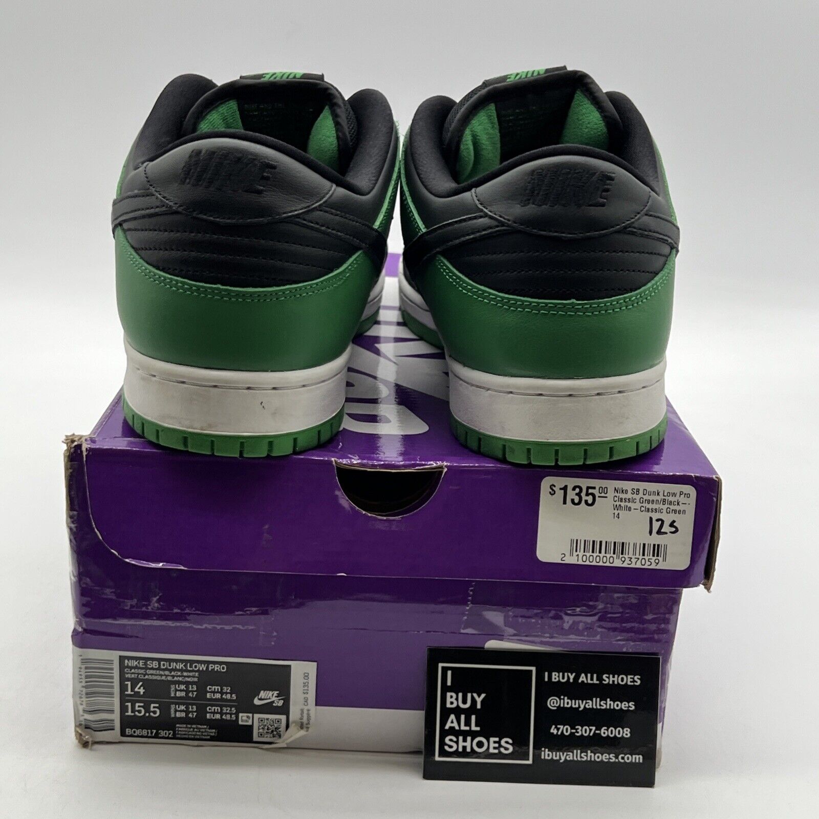 Size 14 - Nike Dunk Pro SB Low Classic Green (BQ6817-302)