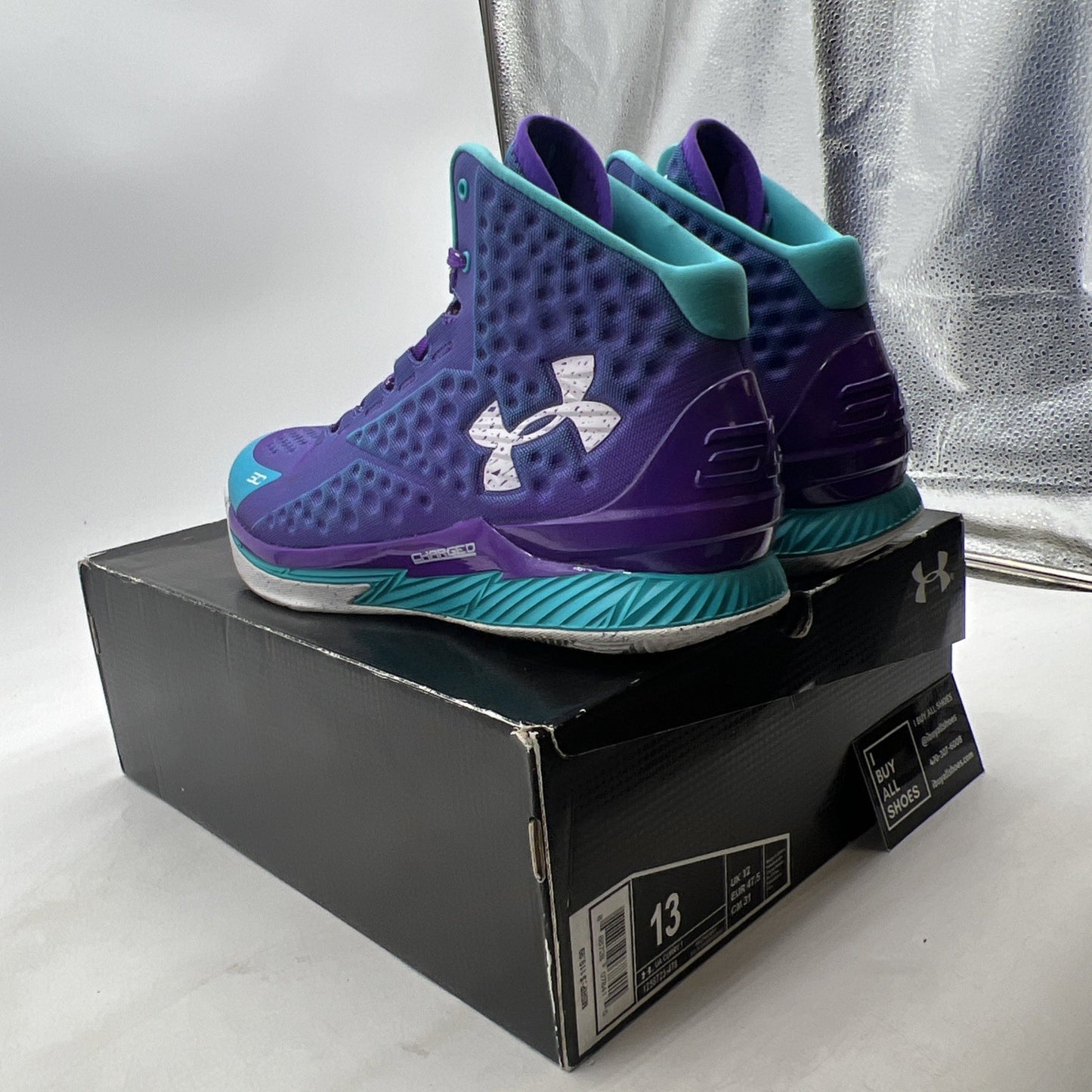 Size 13 - Under Armour Curry 1 Father to Son (1258723-478)