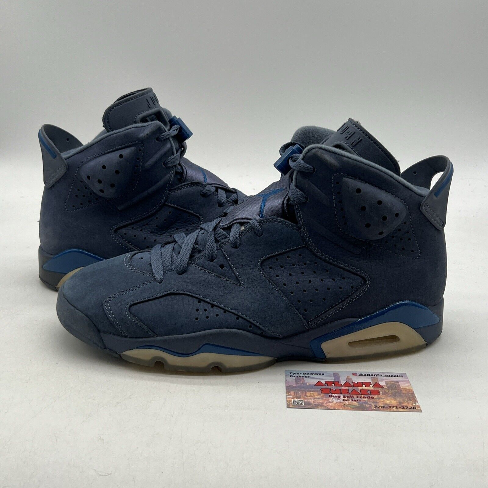 Size 11.5 - Air Jordan 6 Retro Diffused Blue (384664-400)