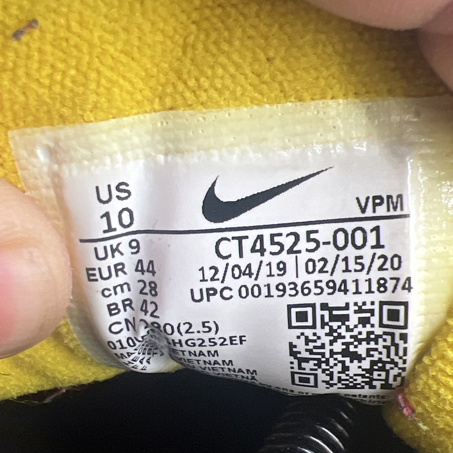 Size 10 - Nike Air Max 97 Hanshin Tigers (CT4525-001)