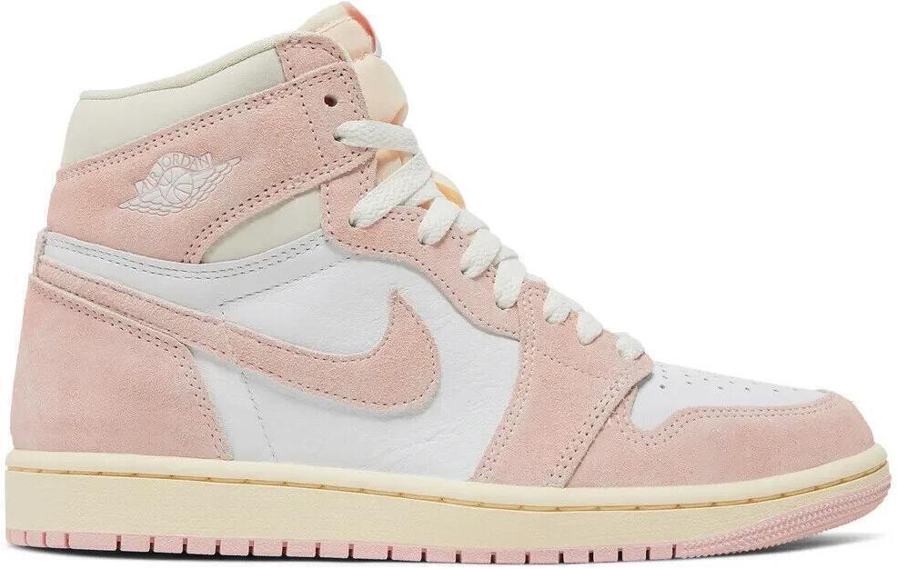 Size 10.5W - Air Jordan 1 Retro OG High Washed Pink Suede Leather (FD2596-600)