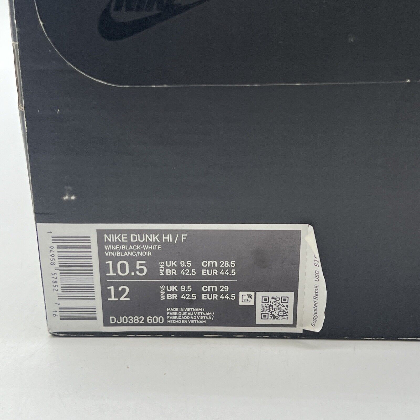 Size 10.5 - Nike Fragment Design x Dunk High Beijing (DJ0382-600)