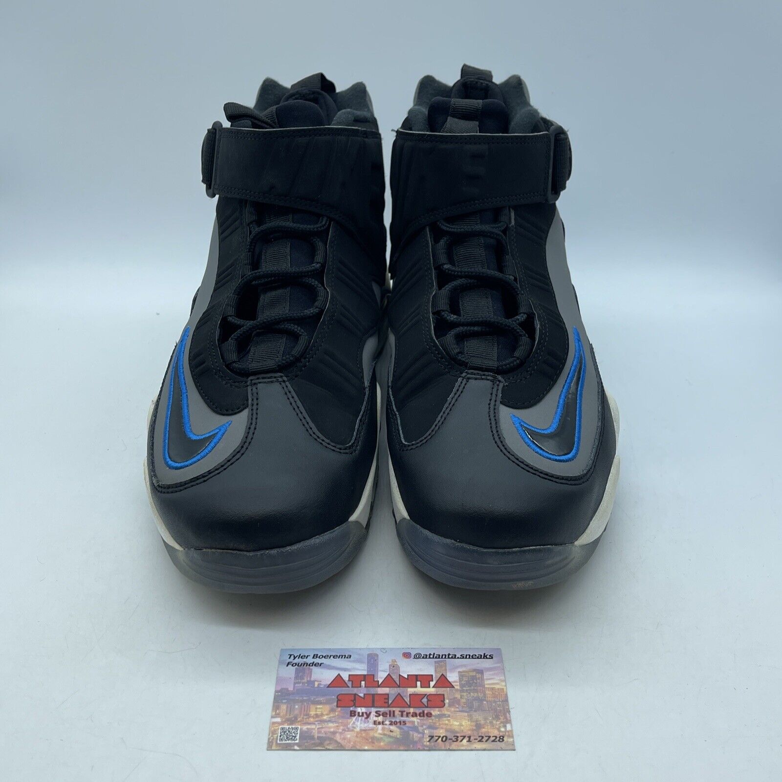 Size 13 - Nike Air Griffey Max 1 Blue Black White Leather Suede (354912-009)